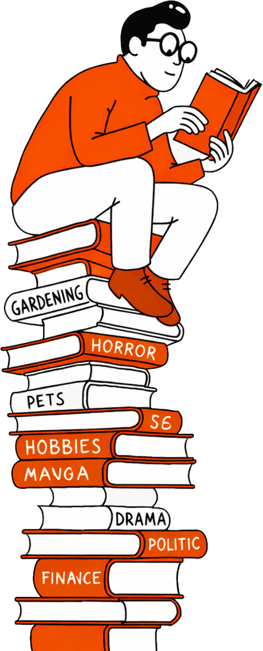 Our Book Publishing Process Illustration